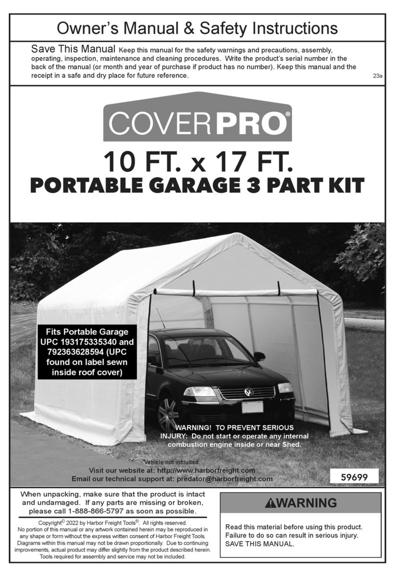 COVERPRO 59699 Owner's manual & safety instructions