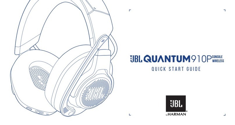 Harman JBL QUANTUM910P CONSOLE WIRELESS instructions