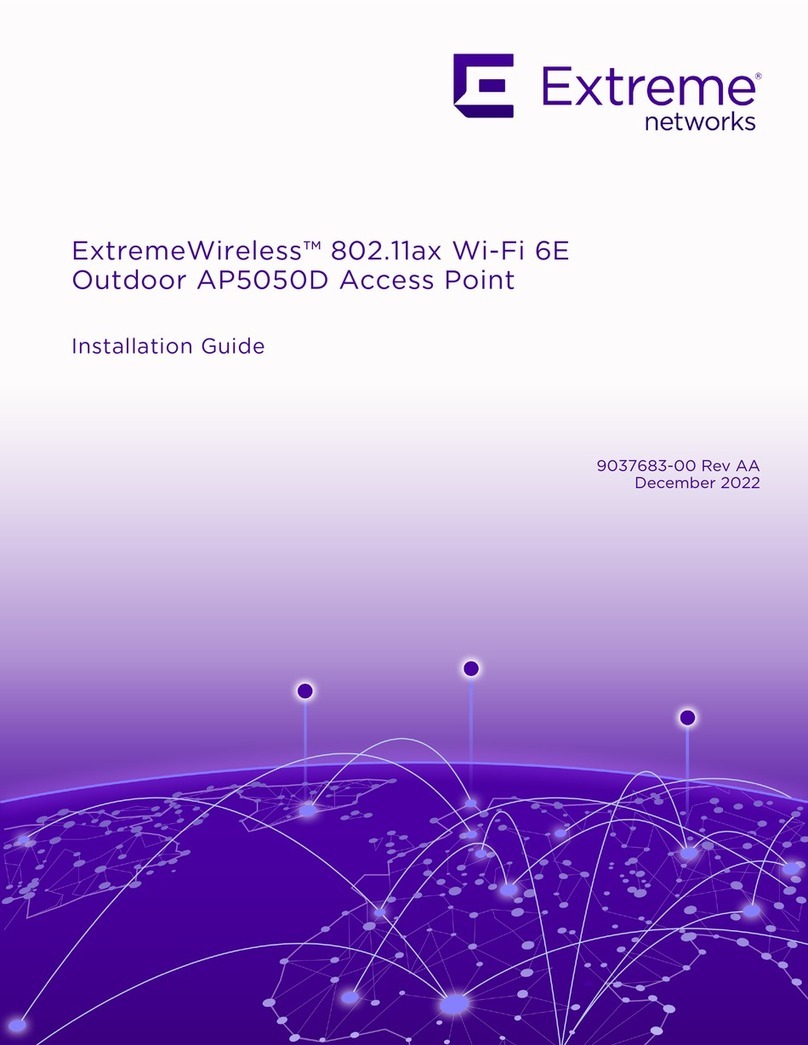 Extreme Networks ExtremeWireless AP5050D User manual