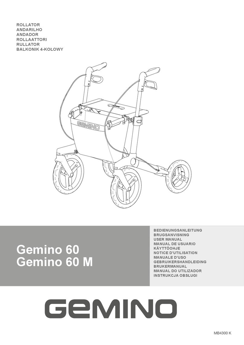 Gemino 60 Walker user manual