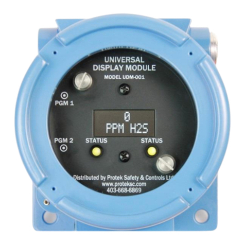 PRO-TEK UDM-001 Operator's installation and instruction manual