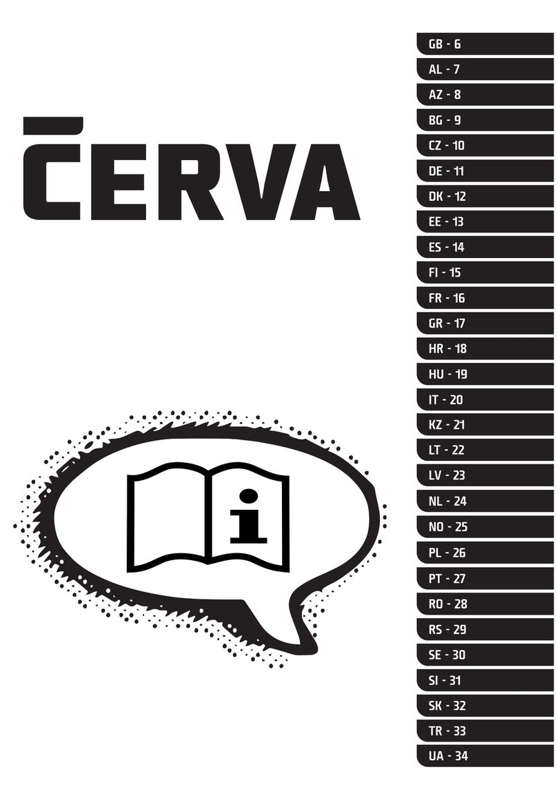 Cerva MAX NEO LIGHT 03010661 manual Cerva MAX NEO LIGHT 03010661 manual