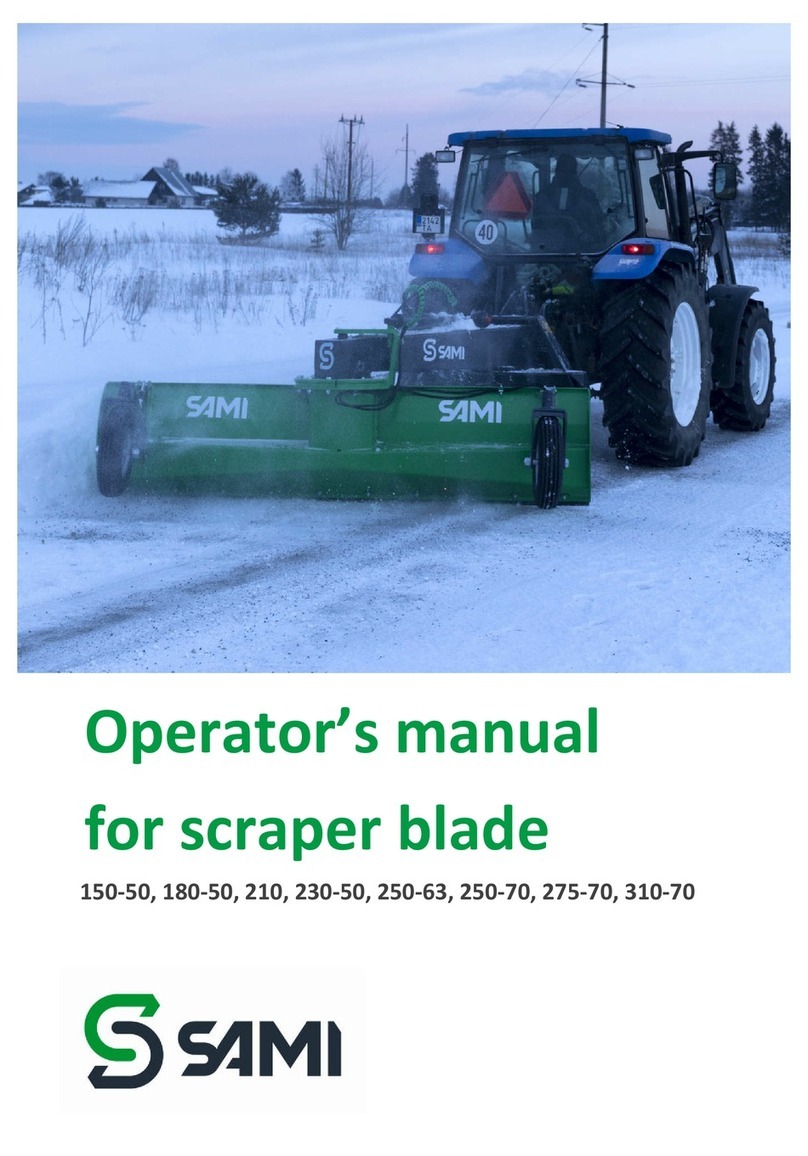 Sami 150-50 Operator's manual