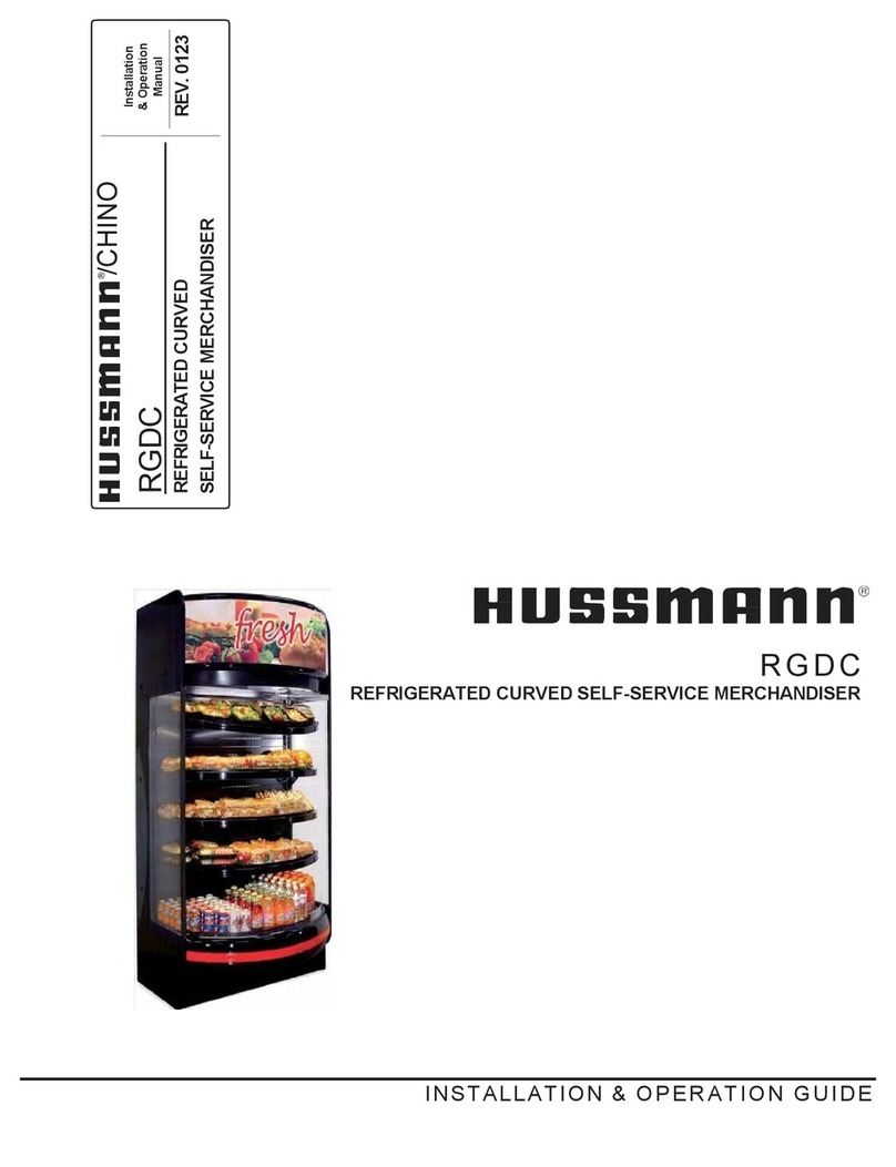 Hussmann RGDC Original operating instructions