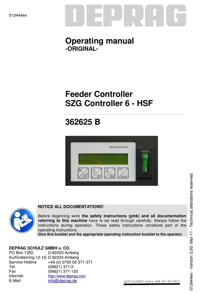 Deprag SZG Controller 6 User manual