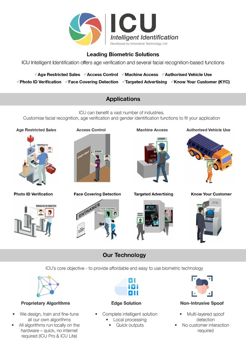 Innovative Technology ICU Series user manual Innovative Technology ICU Series user manual