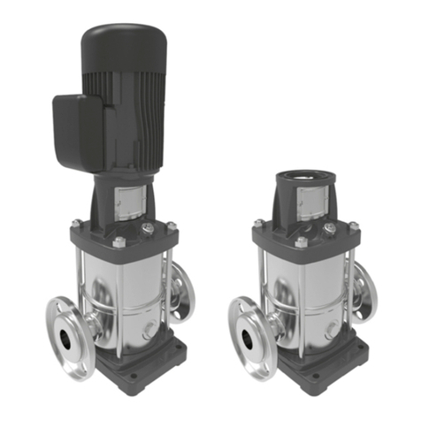 Xylem LOWARA e-SV Series Installation, operation and maintenance manual