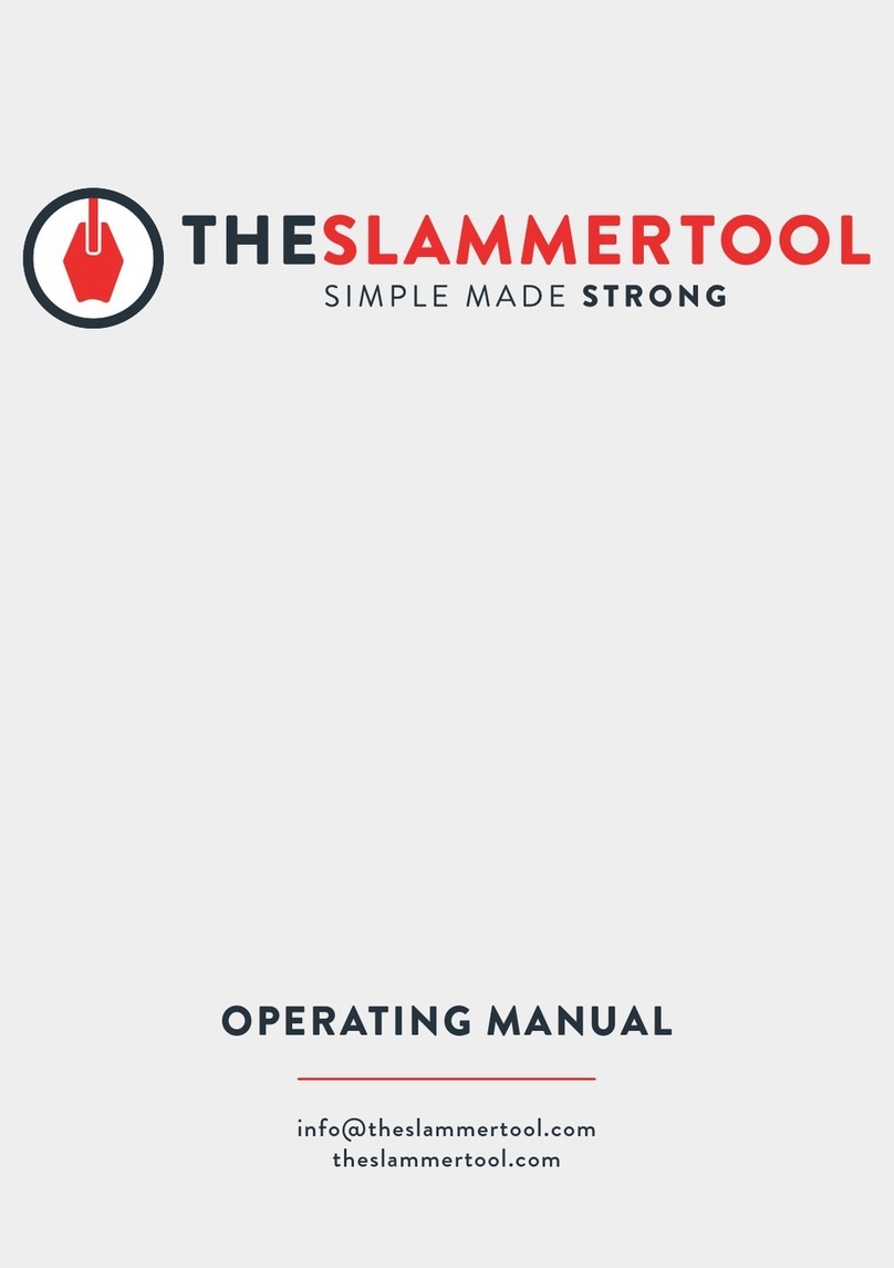 Slammer Tool Slammer operating manual