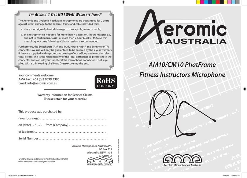 Aeromic PhatFrame AM10 quick start guide