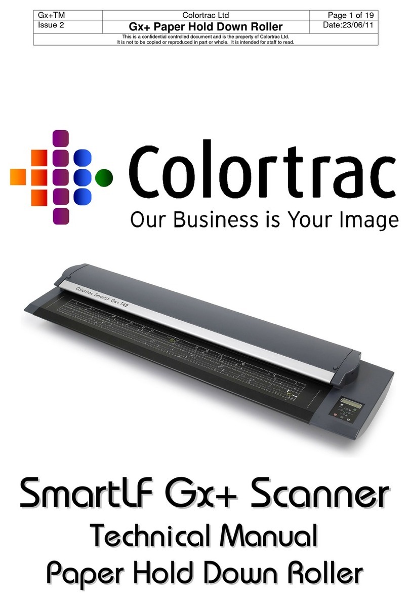 Colortrac P004243 User manual
