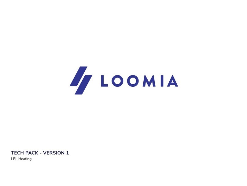 LOOMIA LEL TECH PACK manual