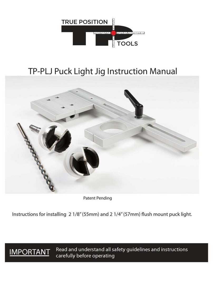 TRUE POSITION TOOLS TP-PLJ instruction manual