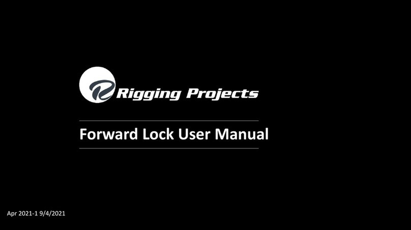 Rigging Projects RP1246 User manual