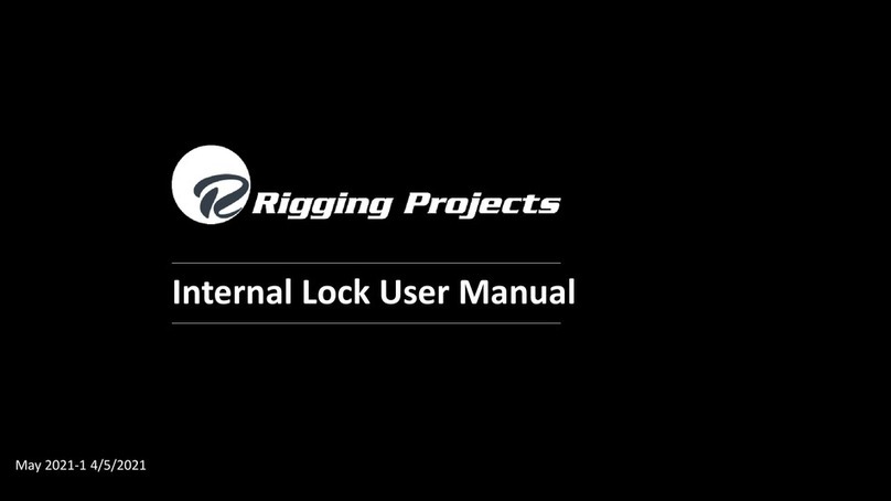 Rigging Projects RP1279 user manual