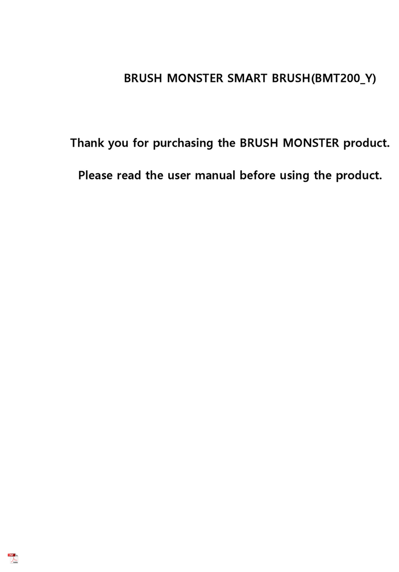 Kitten Planet BRUSH MONSTER manual