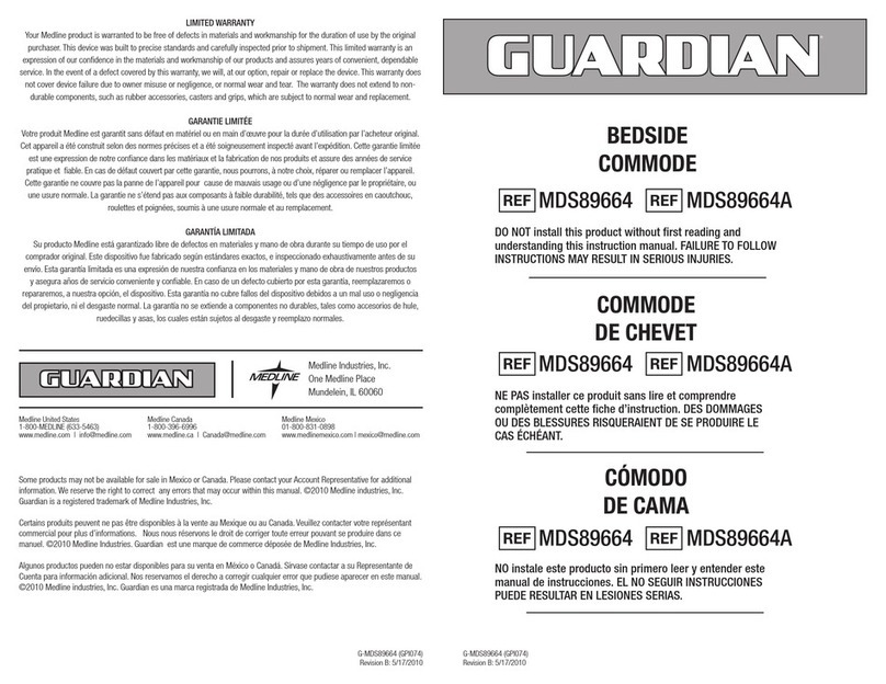 Guardian MDS89664 quick start guide
