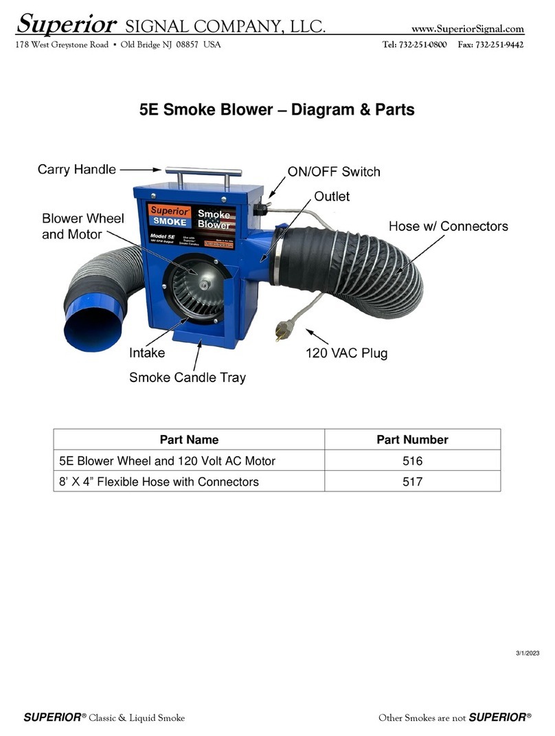 Superior Signal 5E quick start guide
