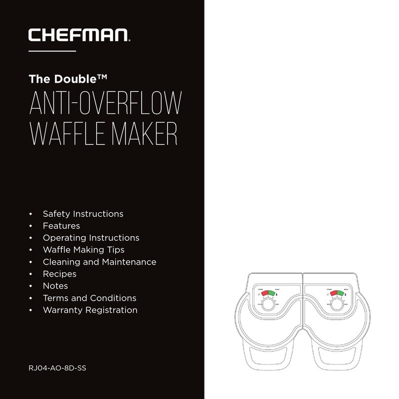 Chefman The Double RJ04-AO-8D-SS manual