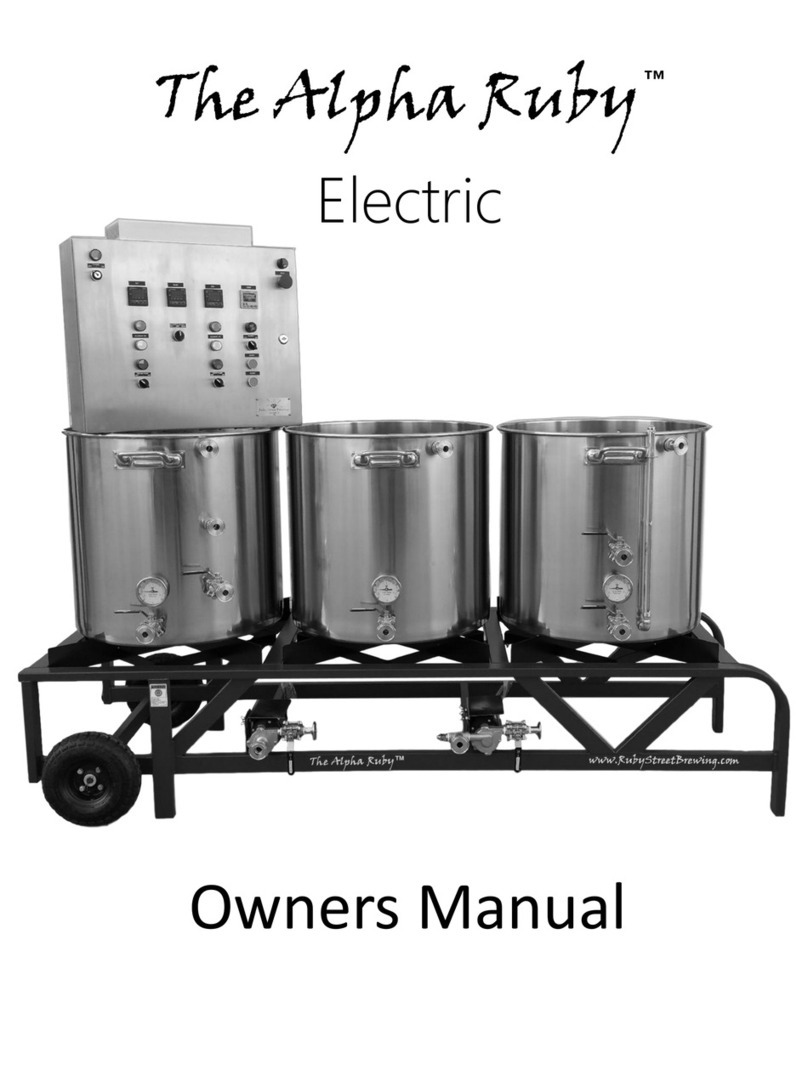 Ruby Street Brewing Alpha Ruby owner's manual