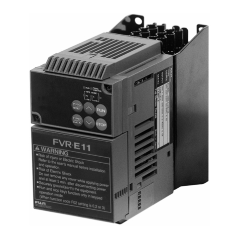 Fuji Electric FVR-E11S-7EN User manual