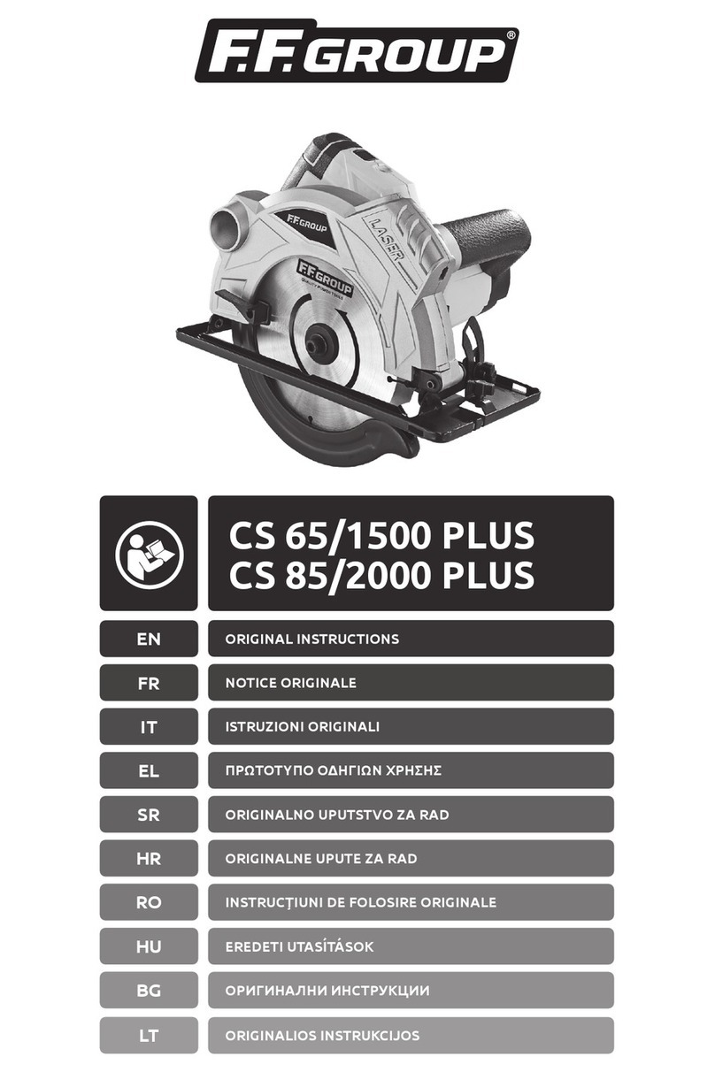 F.F. Group CS 65/1500 PLUS User manual