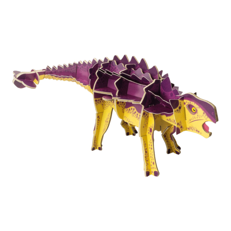 Build Your Own MINI-BUILDS ANKYLOSAURUS User manual