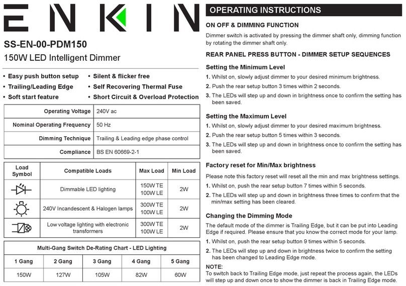 ENKIN SS-EN-00-PDM150 manual
