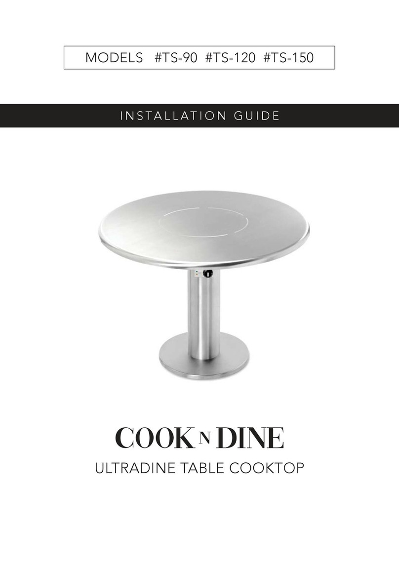 COOK n DINE TS-90 installation guide