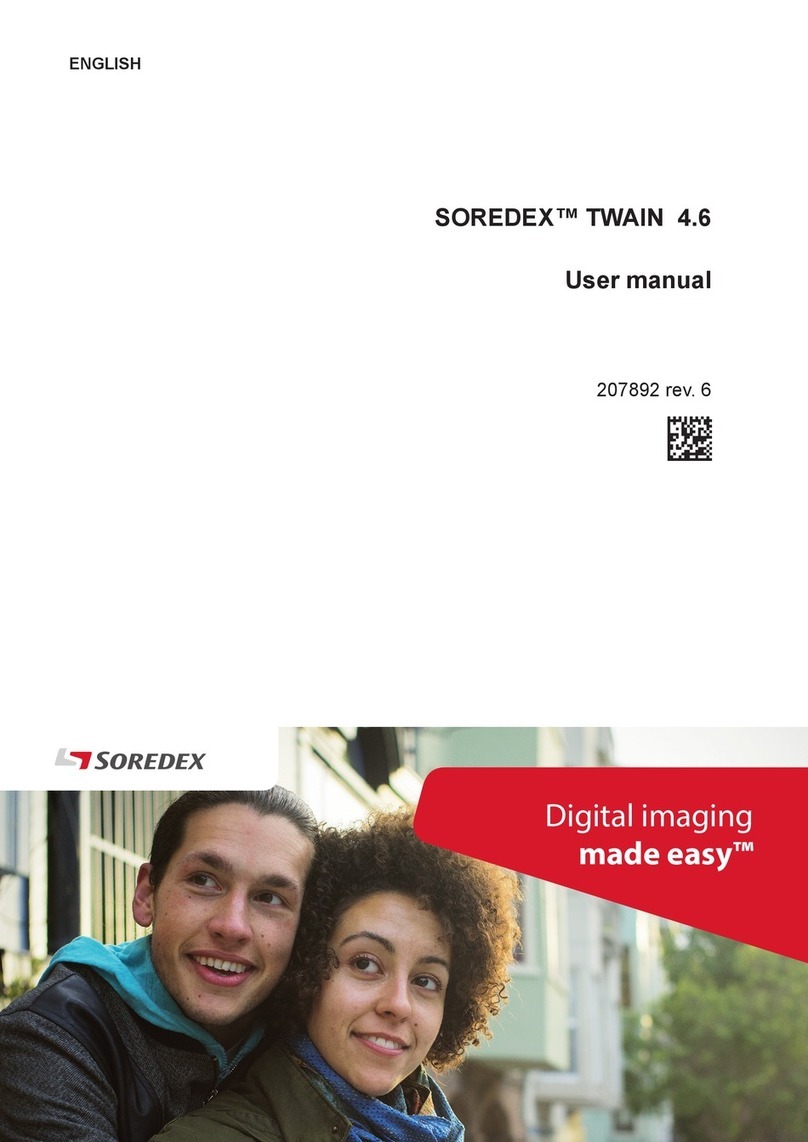 Soredex made easy TWAIN 4.6 user manual