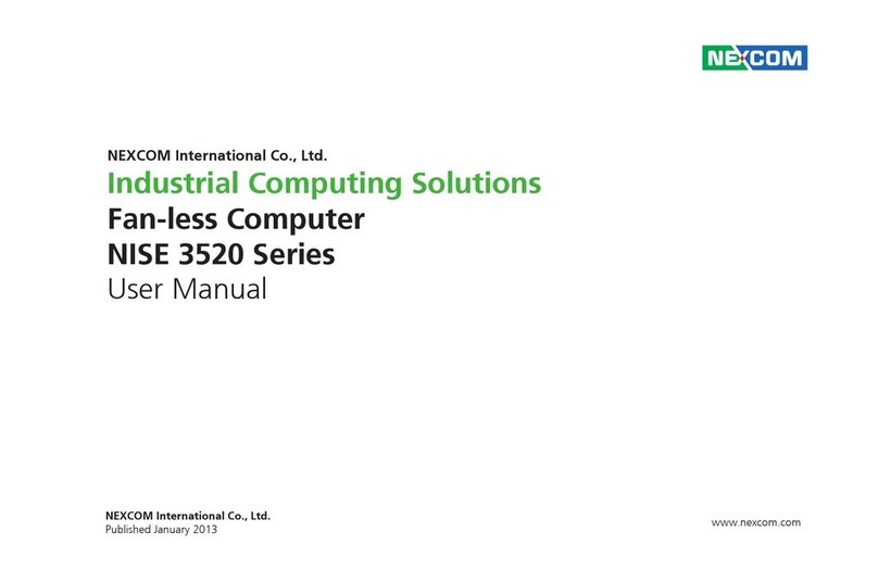 Nexcom NISE 3520 Series User manual Nexcom NISE 3520 Series User manual