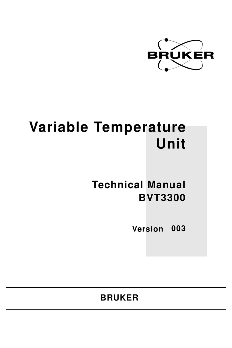 Bruker BVT3300 Technical manual