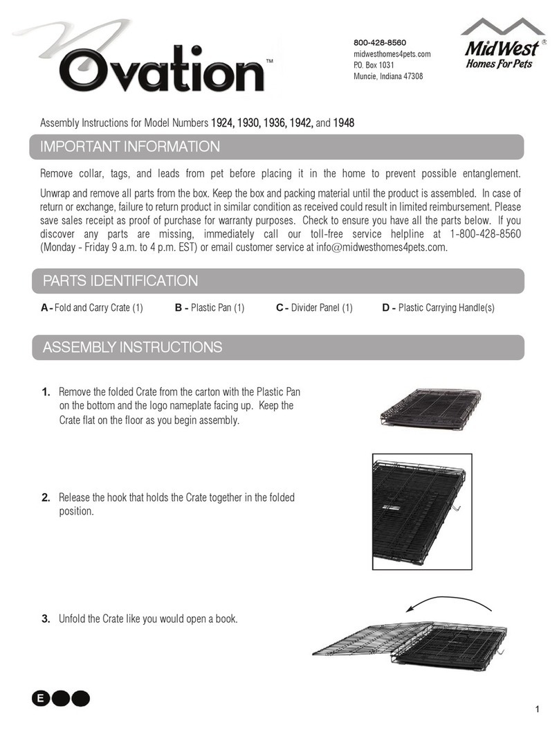 Midwest Ovation 1924 User manual