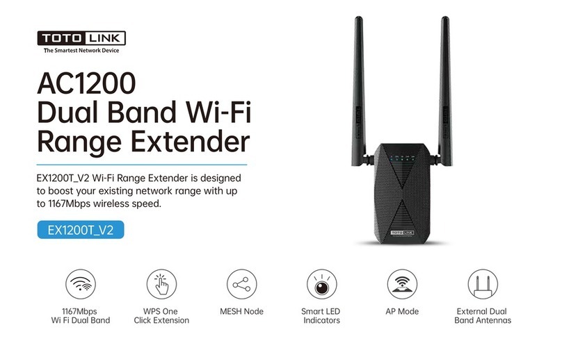 Toto Link EX1200T-V2 manual
