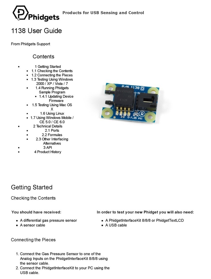 Phidgets 1138 user guide