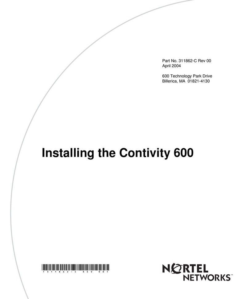 Nortel BayStack 600 Series Installing