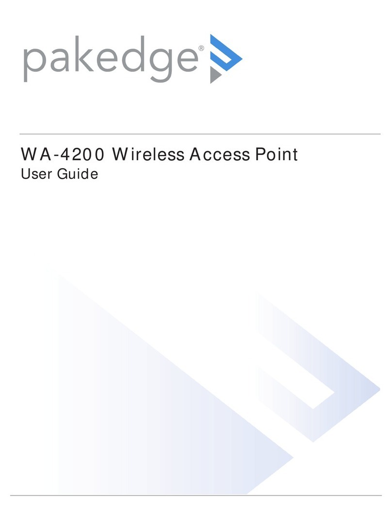 Pakedge WA-4200 User manual