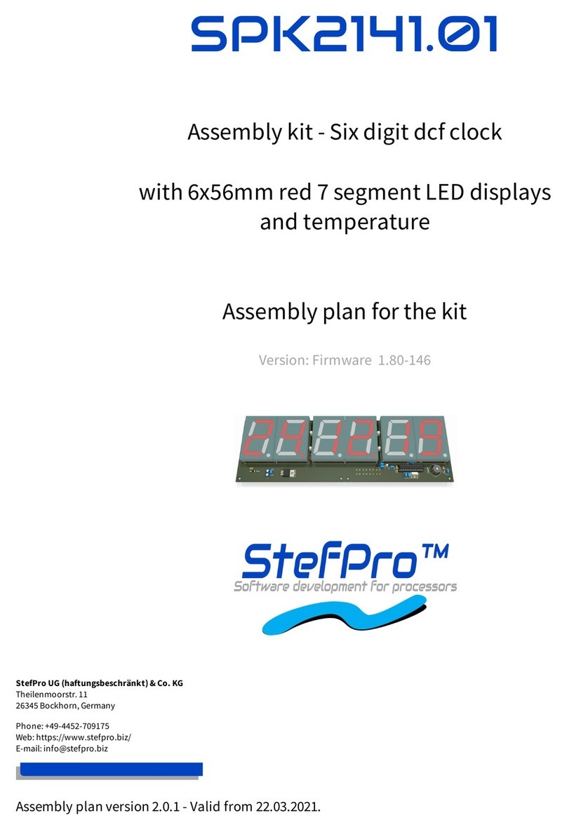 StefPro SPK2141.01 Assembly plan