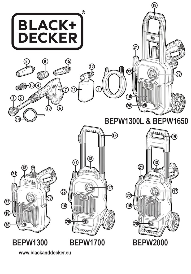 Black & Decker BEPW1300L Original instructions