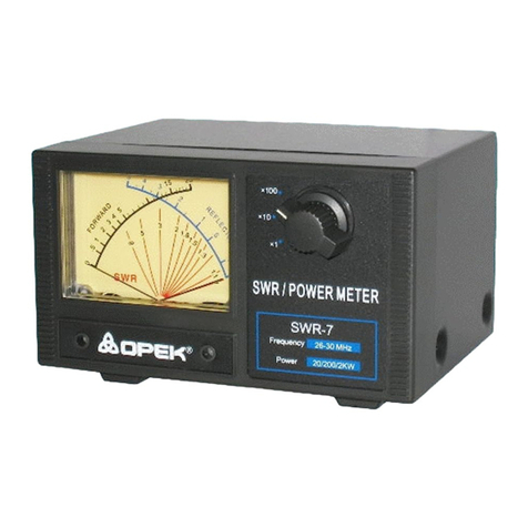 Opek SWR-7 user manual