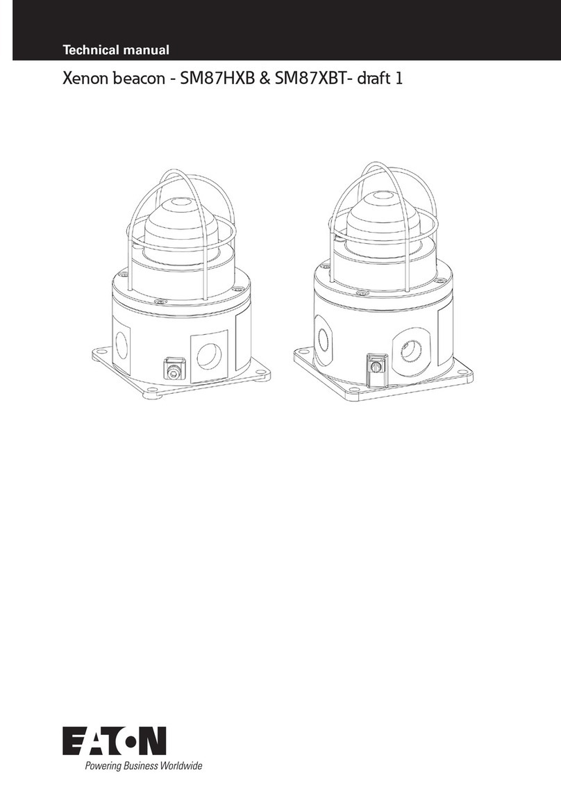 Eaton SM87HXB Technical manual Eaton SM87HXB Technical manual