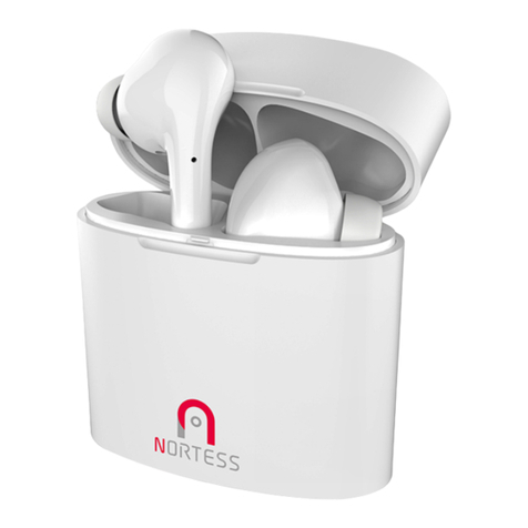 NORTESS NTEARBUDS50 quick start guide