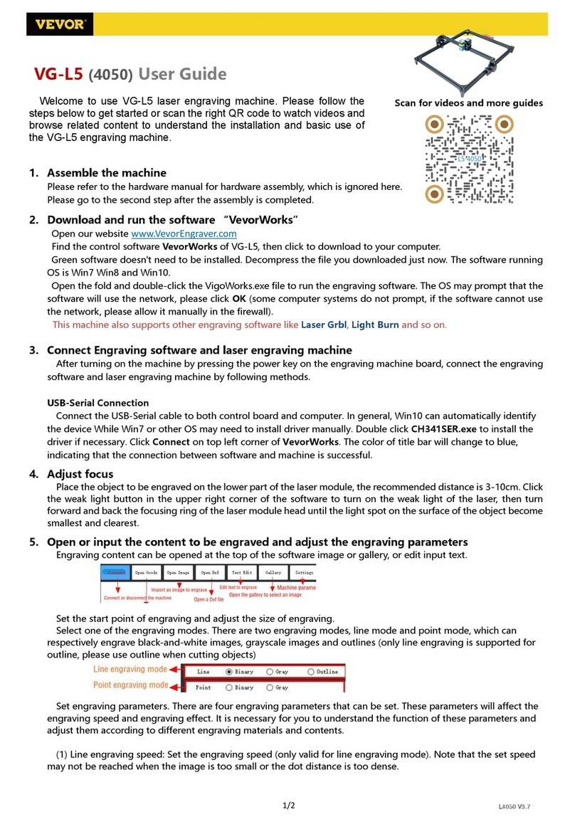 VEVOR VG-L5 user guide