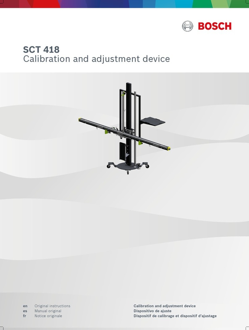 Bosch SCT 418 User manual