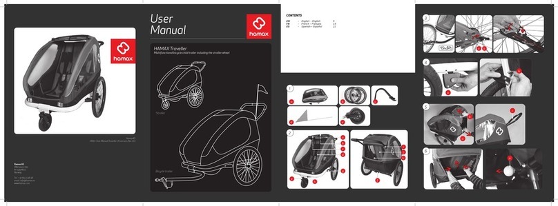 Hamax Traveller IXPLORER H1801 User manual Hamax Traveller IXPLORER H1801 User manual