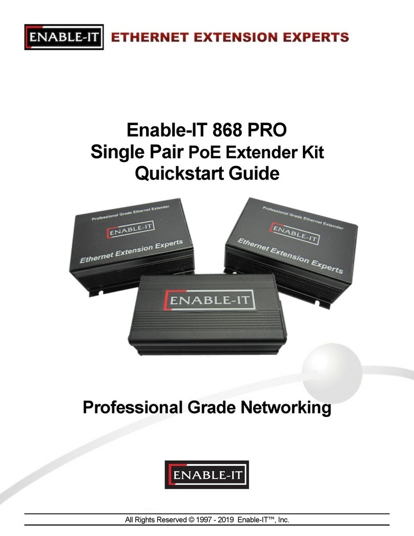 Enable-IT 868 PRO quick start guide