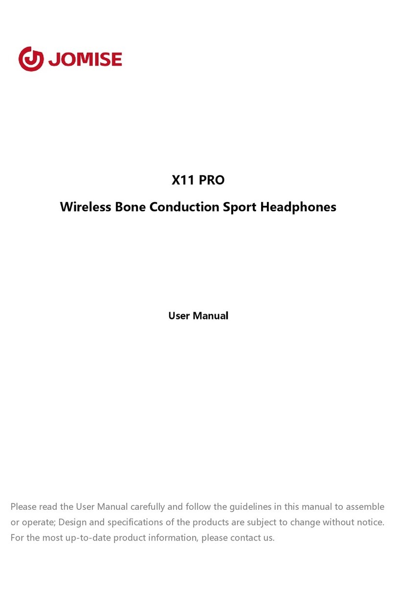JOMISE X11 PRO user manual