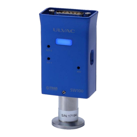 Ulvac G-TRAN SW100-A User manual