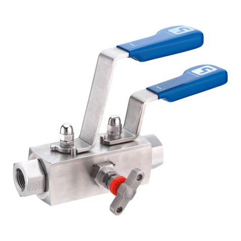 Parker Hi-Pro Manifold Installation and operation manual
