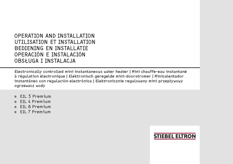 STIEBEL ELTRON EIL 3 Premium Operations & installation guide