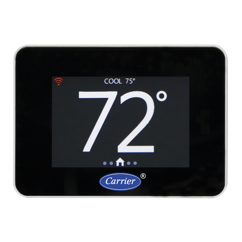 Carrier Connect 33CONNECTSTAT43 User manual